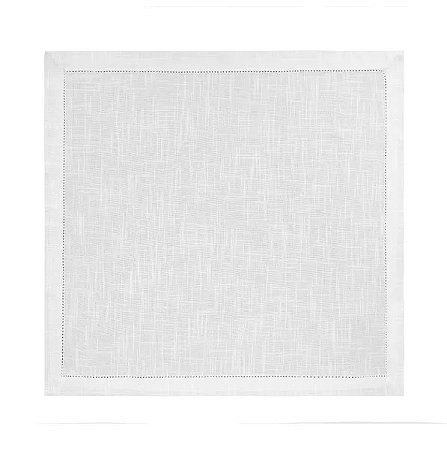 GUARDANAPO COLORATTA PONTO AJOUR BRANCO