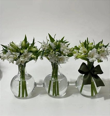 VASO DECORATIVO 3 BOLAS INTERLIGADAS - HELENA