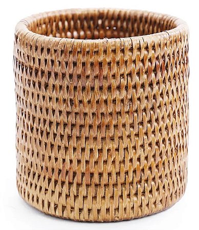 PORTA GARRAFA / LATA RATTAN NATURAL