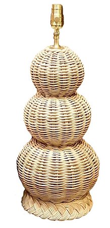 ABAJUR DE FIBRA NATURAL