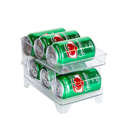 ORGANIZADOR DE ACRÍLICO DIAMOND PARA 6 LATAS