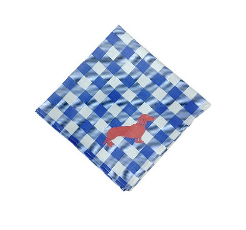 GUARDANAPO XADREZ AZUL E BRANCO - HOT DOG