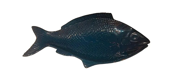 TRAVESSA MELAMINA PEIXE AZUL - G