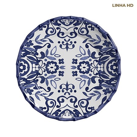 PRATO RASO DOLCE MARE AZULEJO PORTUGUES AZUL