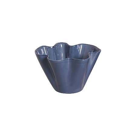 VASO CACHEPOT TRONCO GRANDE AZUL TATI