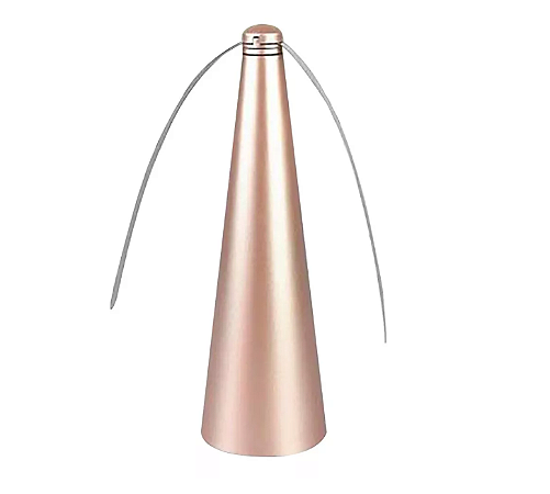 VENTILADOR REPELENTE DE MESA DOURADO