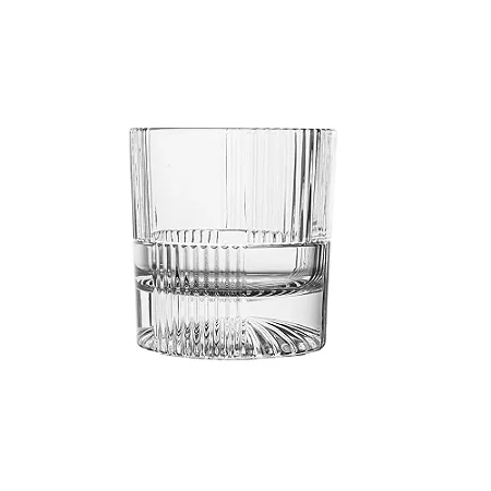 COPO EM VIDRO TRANSPARENTE PARA WHISKY