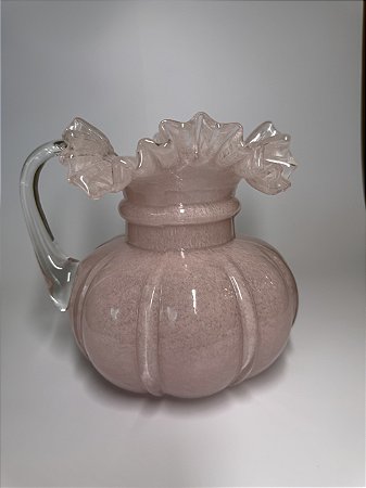 JARRA MURANO ROSA PALIDO COM ALÇA