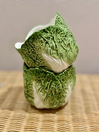 CACHEPOT COUVE CERÂMICA