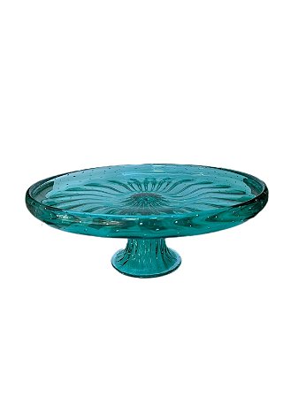 BOLEIRA MURANO RUSSELL G VERDE FOLHA