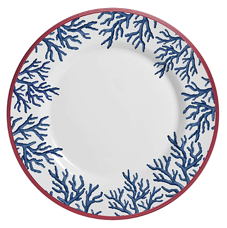 PRATO RASO CORAL AZUL GABLES
