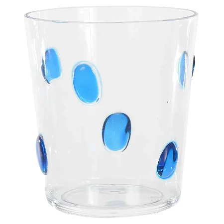 COPO EM ACRÍLICO BORA BORA AZUL - 440 ML