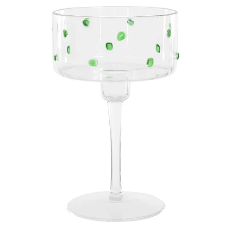 TAÇA EM ACRÍLICO MALDIVAS VERDE - 370 ML