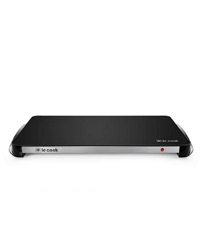 MESA TÉRMICA ELÉTRICA PISTA QUENTE VIDRO EM LED 220V LE COOK - M