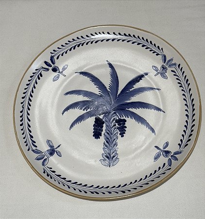 PRATO RASO TROPICAL COQUEIRO AZUL