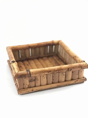 PORTA GUARDANAPO G - BAMBU