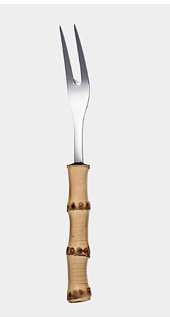 GARFO TRINCHANTE - BAMBU NATURAL (CHURRASCO)