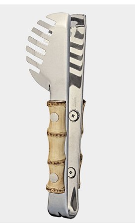 PEGADOR DE MASSA E SALADA -BAMBU NATURAL