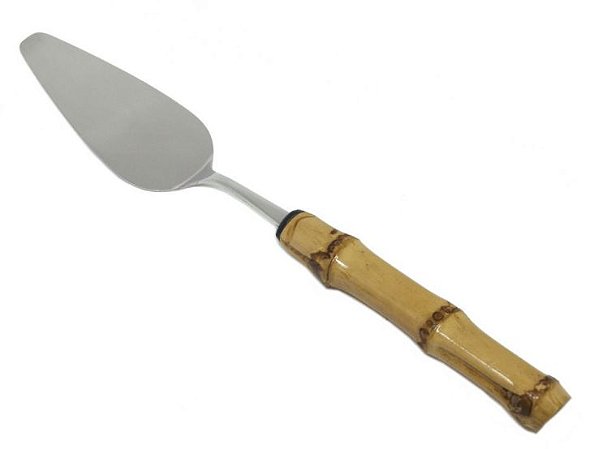 ESPÁTULA PARA BOLO E TORTA - BAMBU NATURAL