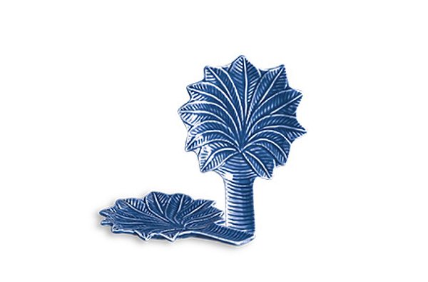 PRATO DE PÃO COQUEIRO PALM BEACH - AZUL