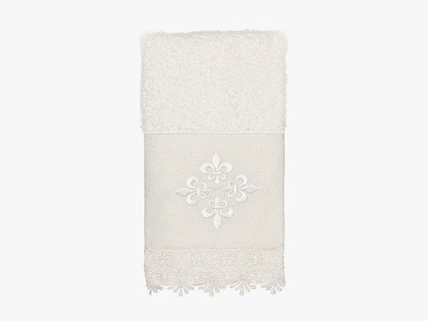 TOALHA BORDADA PARA LAVABO - WHITE