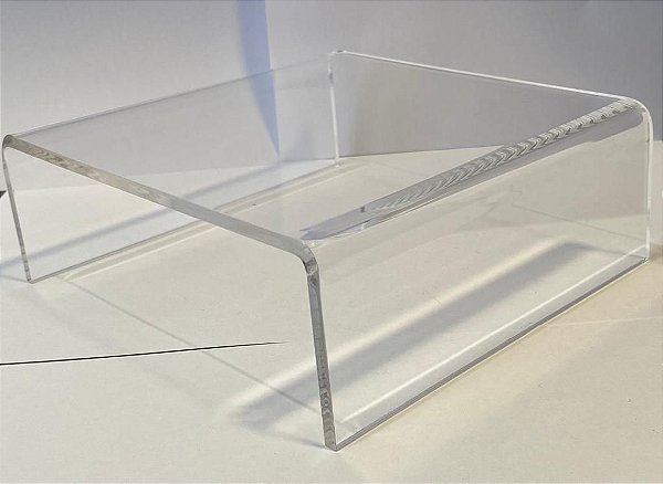BANQUETA / MESINHA DE ACRILICO EM "U" - M