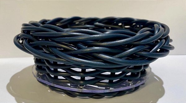 PORTA MANTEIGA AVIAÇÃO TRANCOSO REDONDA - AZUL MARINHO