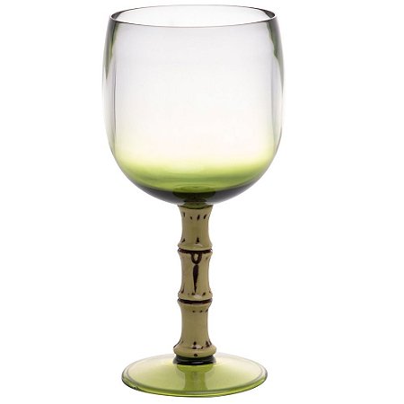 CJ 6 TAÇAS DE ACRÍLICO PALM VERDE COM BAMBU 500ML - BAMBU