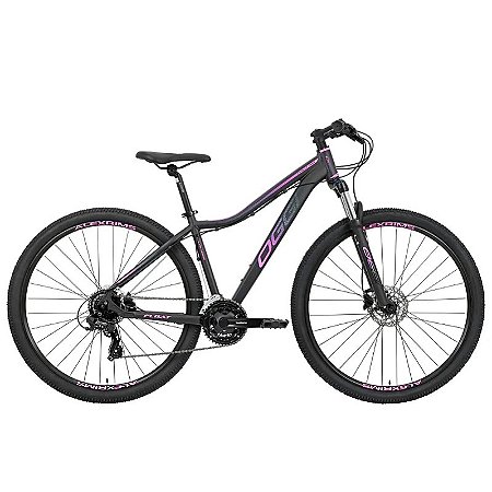 Bicicleta 29 OGGI 21V Float 5.0 HDS Preto/Pink/Azul