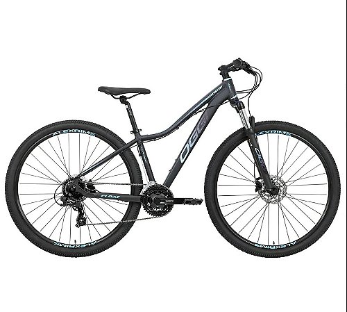 Bicicleta 29 OGGI 21V Float 5.0 HDS Preto/Azul/Pink