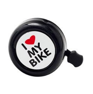 Campainha Trin-Trin Preta I Love My Bike