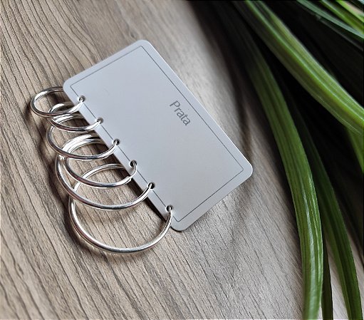 Trio de Argolas Prata