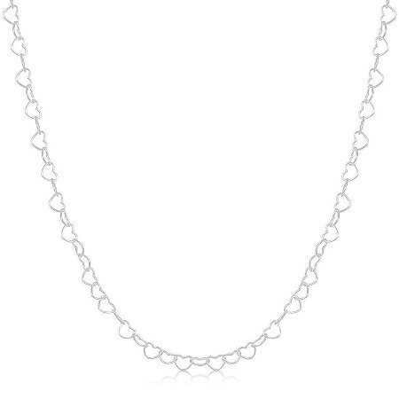 Choker Heart - Prata 925