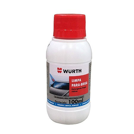 Limpa Limpador De Vidros E Para Brisas Wurth 100ml