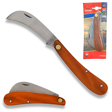 Canivete Poda Profissional Mini Foice Corneta - 8050
