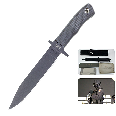 Faca Caça Militar Wotan Flat Ground 7"