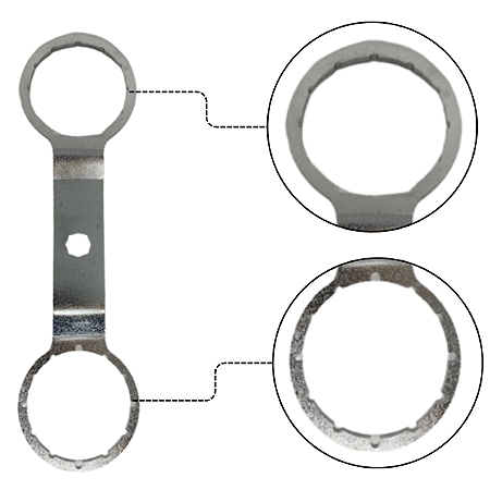 Chave Especial Instalar Remover Porca Caixa Acoplada CRKBTT6003