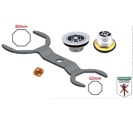 Chave Especial Soltar Instalar Válvulas Americanas - CRKBTT6007
