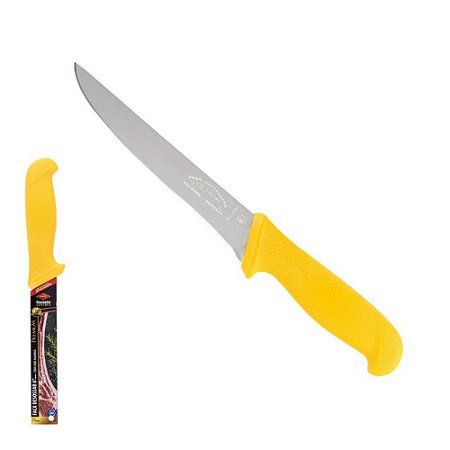 Faca de Desossa 6" Profissional - Corneta Premium Amarela