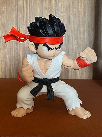 Boneco Ryu 18cm Figura de Ação