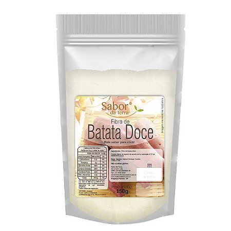 batata doce contem fibras