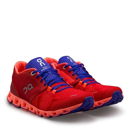 tenis jogging vermelho