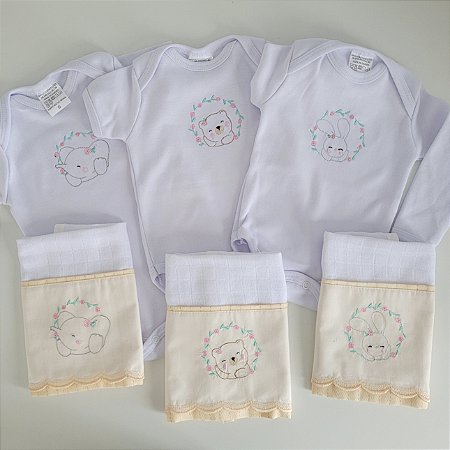 Trio bichinhos fofos