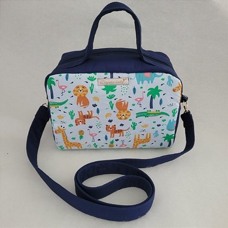 Bolsa transversal tema safari
