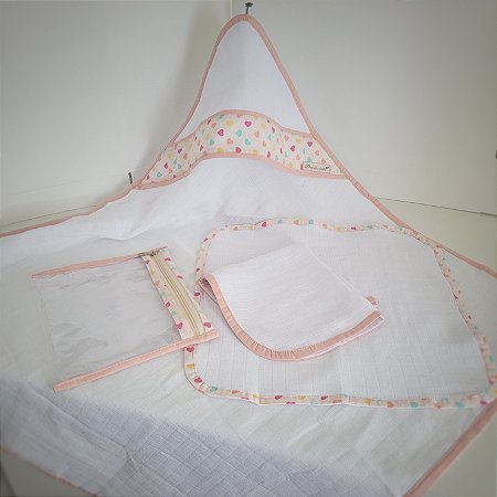 Kit coração recém-nascido