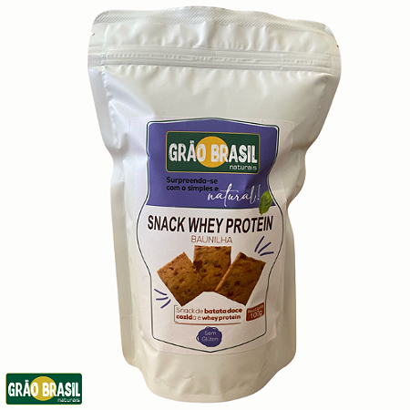 Snack Whey Protein de Batata Doce Sem Açúcar 100G