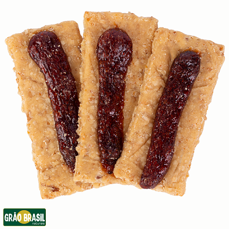 Snack de Grão de Bico Goiabinha Sem Glúten Vegano Sem Lactose 200g