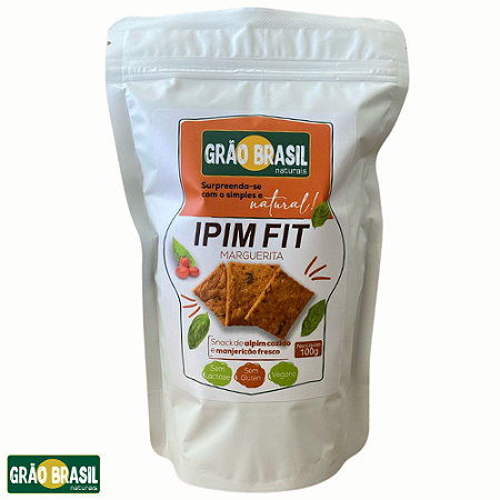 Ipim Fit Sabor Marguerita 100g - Snack Vegano de Aipim