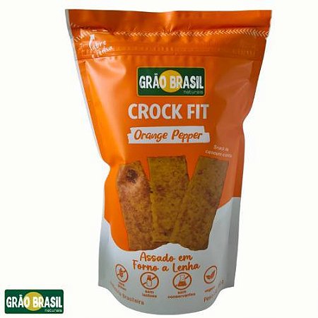 Crock Fit Orange Pepper 100g - Snack de Cenoura