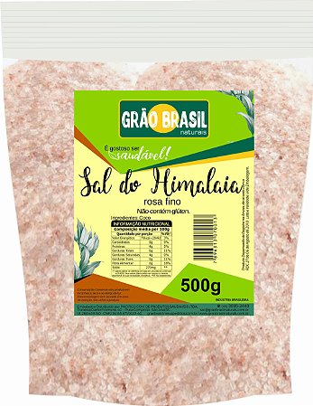Sal do Himalaia Rosa Fino 500g